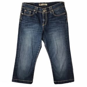 BKE Britni Stretch Capri Denim Jeans 29